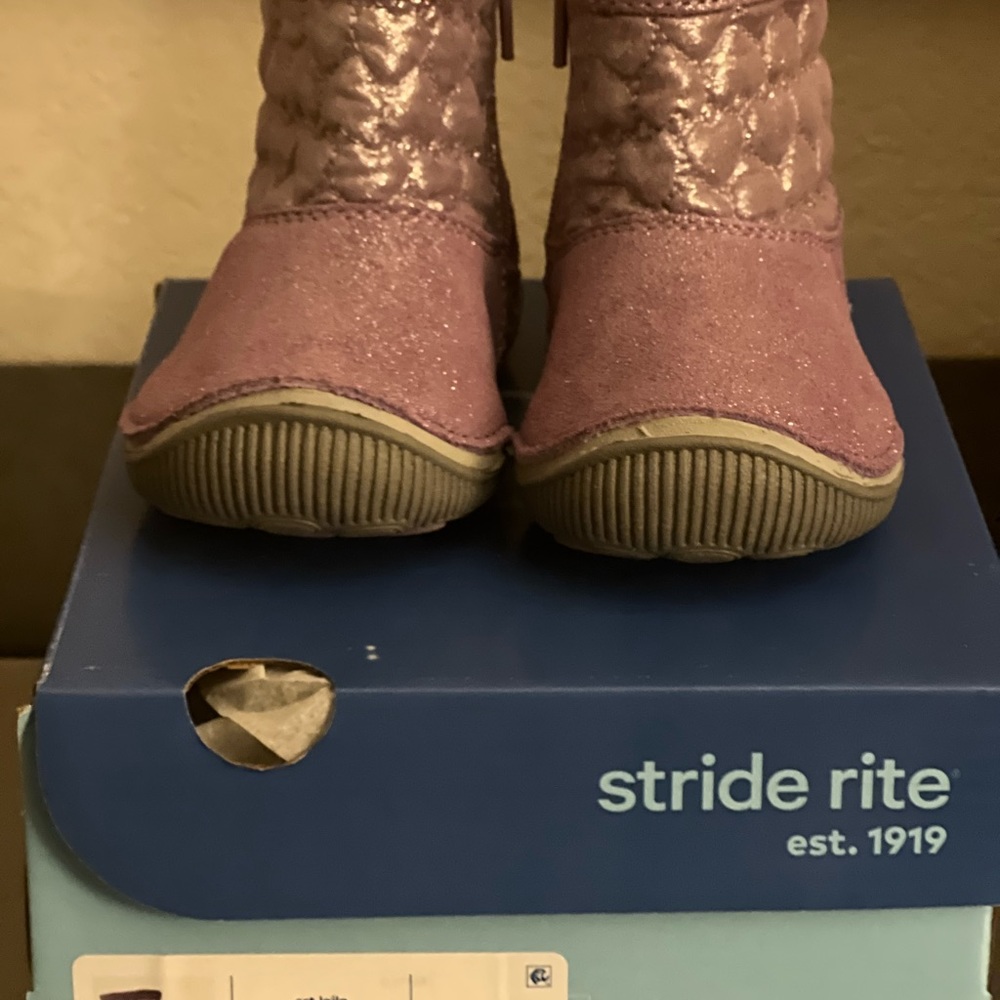 NWT Stride Rite toddler girl ankle boots